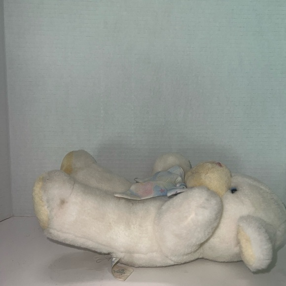 VINTAGE 1993 HAPPINESS AID TOY WELL MADE LAMB / SHEEP STUFFED ANIMAL PLUSH STAR - Picture 4 of 10